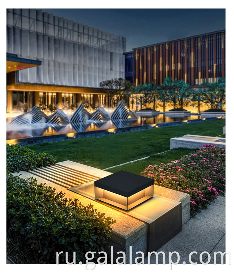 Стильное водонепроницаемое светодиодное светодиодное освещение IP54.